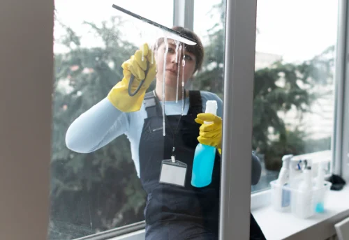 Nettoyage de vitres intérieures et extérieures à Siarrouy